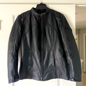 Women’s leather motorcycle jacket Size Medium